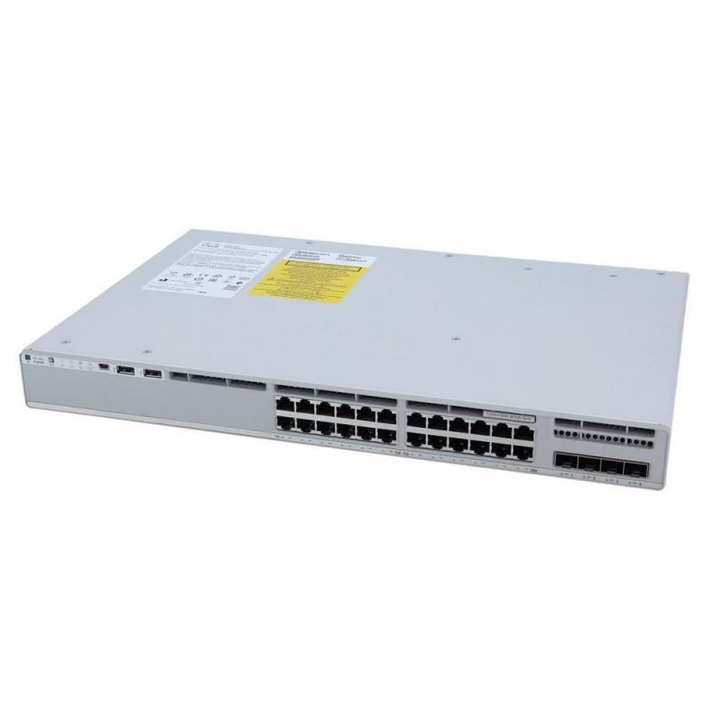 CISCO Catalyst 9200L, 24-port Data, 4x10Gb uplink, PS 1x600W, Network Essentials, [C9200L-24T-4X-E]