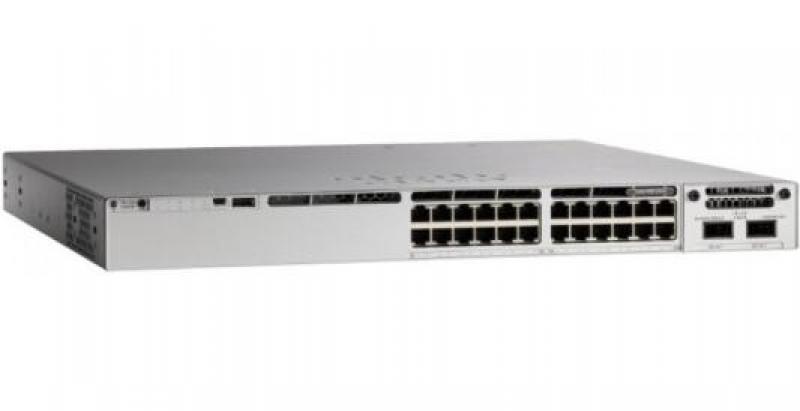  CISCO Catalyst 9300 24-port 1G copper with modular uplinks, PoE+, Network Essentials, [C9300-24P-E]