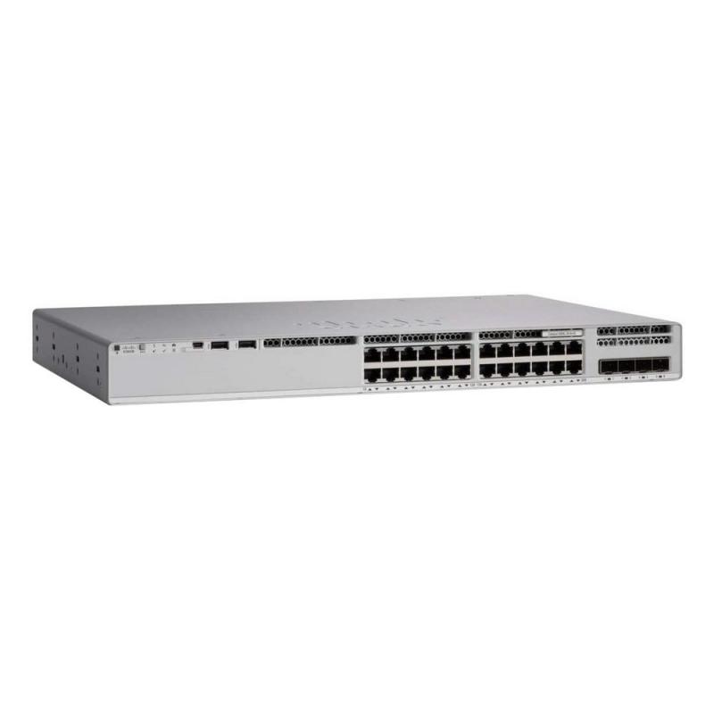  CISCO Catalyst 9300L, 24-port data 1Gb copper, with fixed 4x10Gb SFP+ uplinks, DNA Network Essentials Lic, , [C9300L-24T-4X-E]