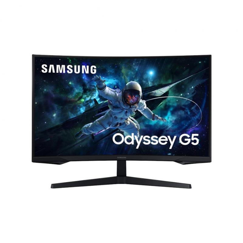 27'' ������� Samsung Odyssey G5 S27CG550EI,  2560x1440,  VA,  165��,  1�HDMI,  1�DP,  ���������, ������  [LS27CG550EIXCI]