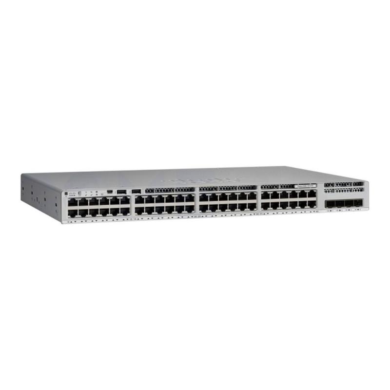  CISCO Catalyst 9300, 48-port 1G copper with fixed 4x10G/1G SFP+ uplinks, PoE+ Network Essentials , C9300L-48P-4X-E [C9300L-48P-4X-E]