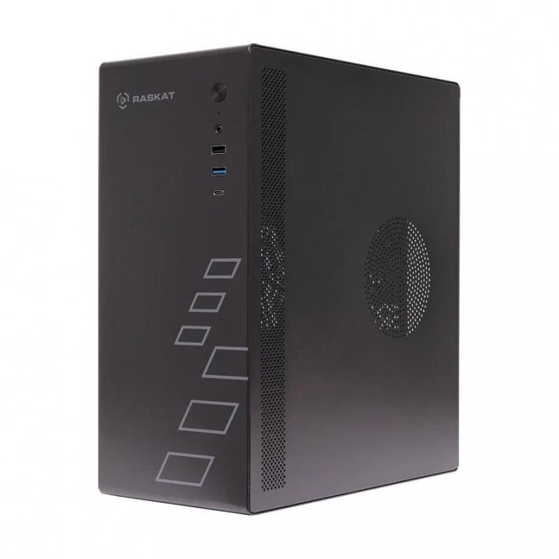 ��������� Raskat Standart 300 (Intel Core i3 12100, RAM 16Gb, SSD 480Gb, no OS, kb+ms, black) [Standart300128046]