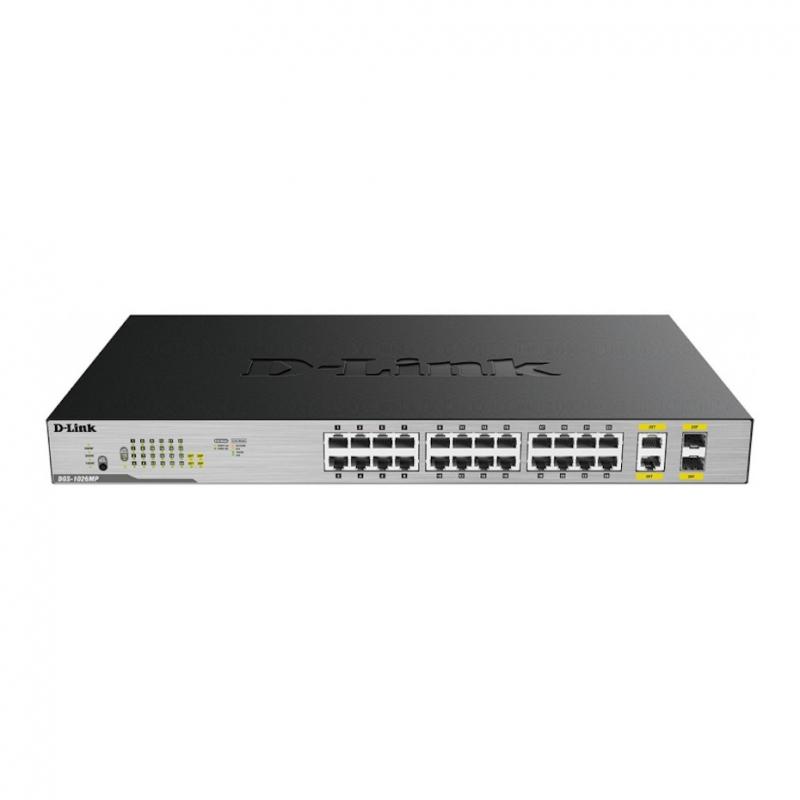 ���������� D-Link DGS-1026MP/B2A, �������������, 24x1000Base-T PoE, [DGS-1026MP/B2A]