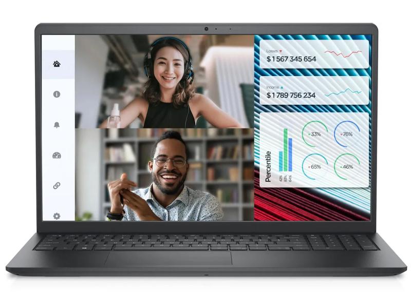  DELL Vostro 3520 [HDL5A91028W] 15.6'', FHD, i3-1215U/8Gb/512Gb SSD/RJ45/Linux, black