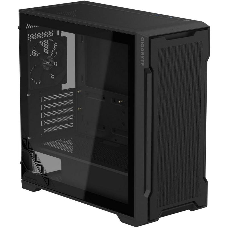  Gigabyte C102G MidTower, mATX, USB3.0x2, Audio I/O, GPU:410mm, Black, TG  [GB-C102G]