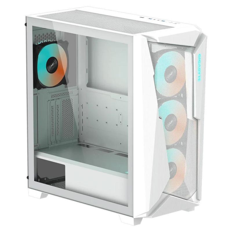  Gigabyte C301 Glass White MidTower, ATX, USB-C x1, USB3.0 x2, Audio I/O, GPU:400mm, , TG  [GB-C301GW]
