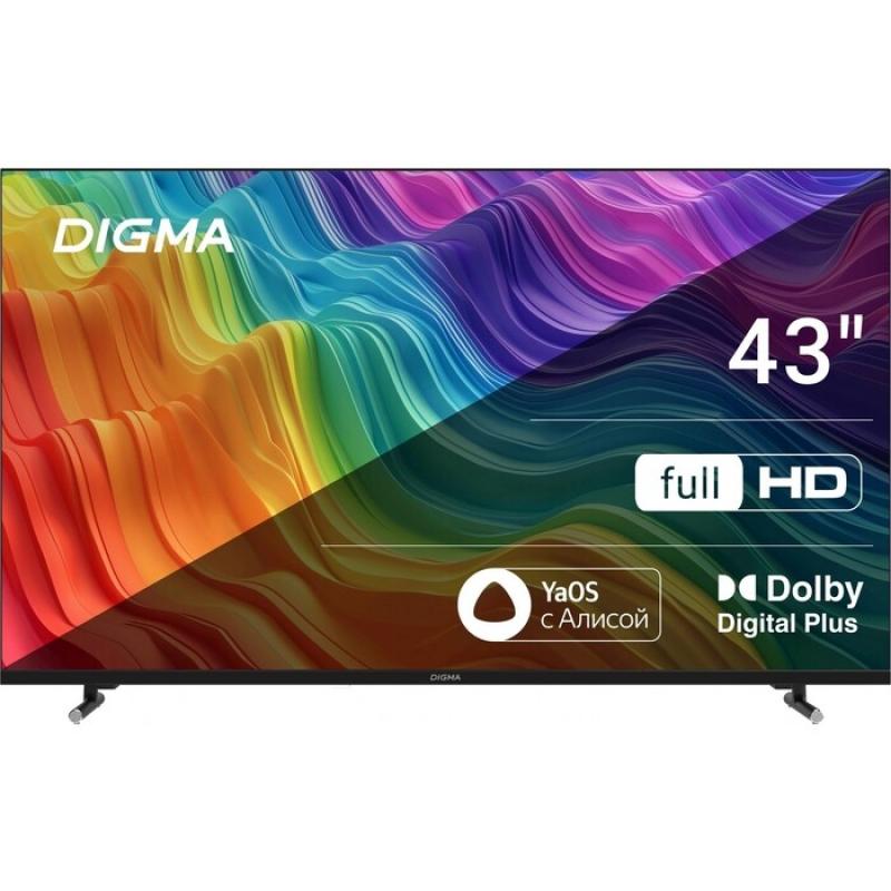  Digma DM-LED43SBB33, FULL HD, , YaOS