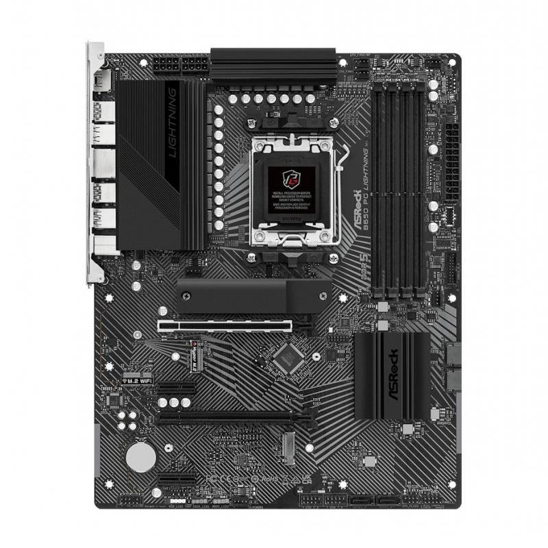 ����������� ����� ASROCK B650 PG LIGHTNING, SocketAM5, AMD B650, ATX, Ret [B650 PG LIGHTNING]