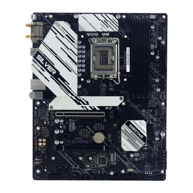 ����������� ����� Biostar B760A-Silver , LGA 1700, Intel B760, ATX, Ret [B760A-SILVER]