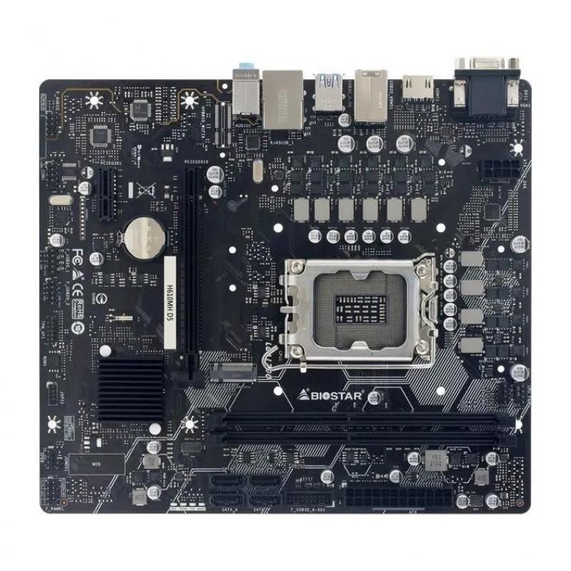 ����������� ����� Biostar H610MH D5, LGA 1700, Intel H610, mATX, Ret [H610MH D5]