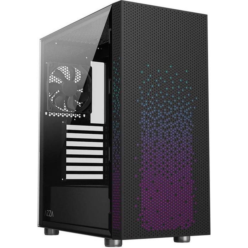 ������ ATX AZZA Celesta F, Midi-Tower, ��� ��,  ������ [csaz-340f celesta]