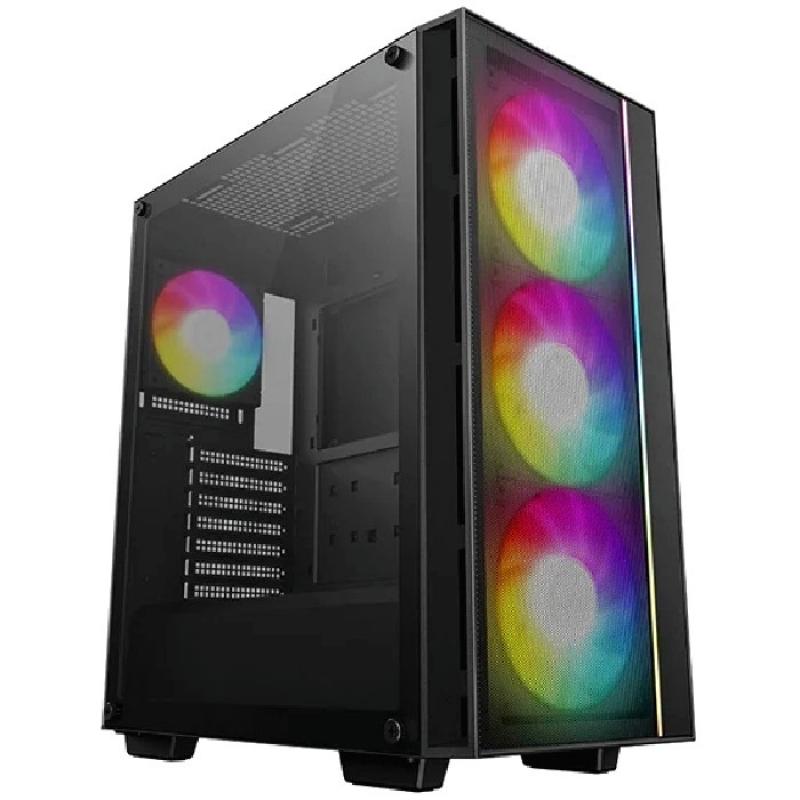 ������ ATX DeepCool Matrexx 55 V4 MESH, Midi-Tower, ��� ��,  ������ [r-matrexx55-bkaga4-g-4]