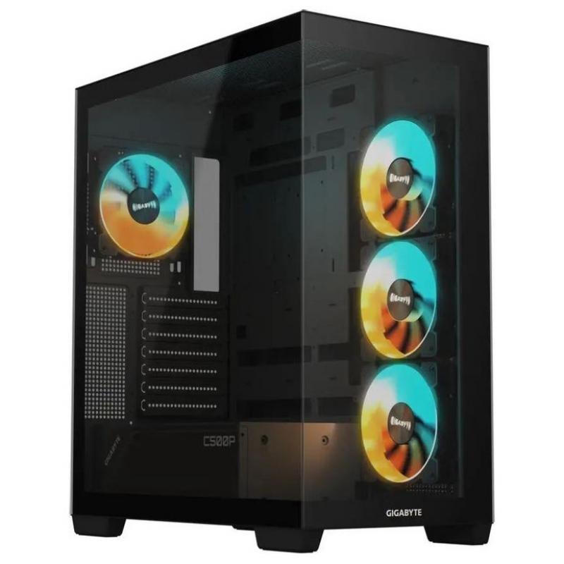 ������ ATX Gigabyte GB-C500P ST, Midi-Tower, ��� ��,  ������ [28300-c500b-1ckr]
