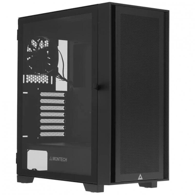 ������ ATX MONTECH Air 1000 Lite, Midi-Tower, ��� ��,  ������ [air 1000 lite black]