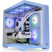 ������ ATX Thermaltake View 380 TG ARGB Hydrangea, Midi-Tower, ��� ��,  ����� [ca-1z2-00mfwn-00]