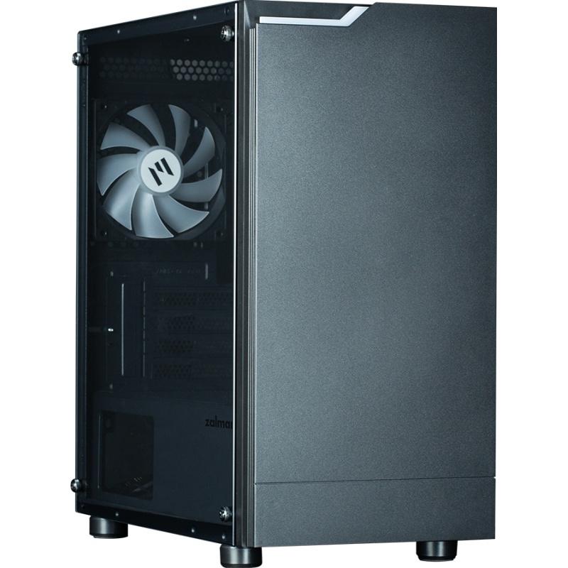 ������ mATX Zalman ZM-T4 Plus, Mini-Tower, ��� ��,  ������ [ZM-T4 PLUS]