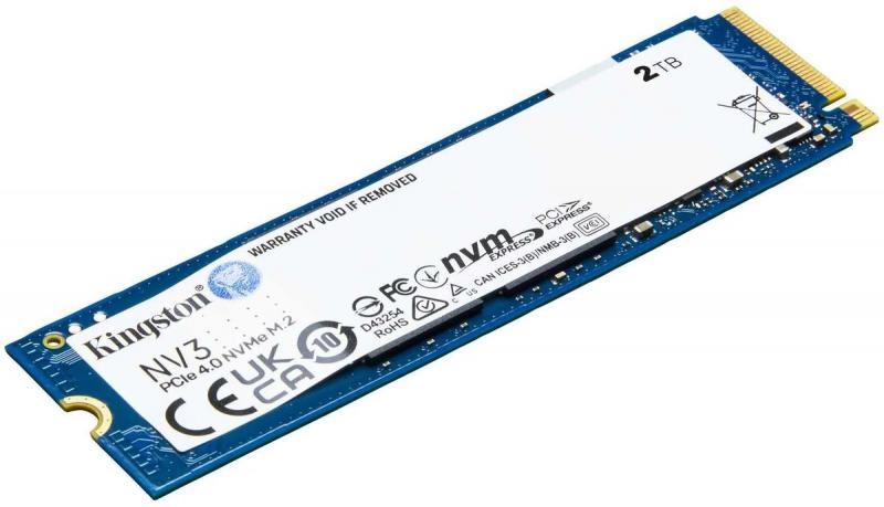 SSD  Kingston NV3 SNV3S/2000G 2, M.2 2280, PCIe 4.0 x4,  NVMe,  M.2 [SNV3S/2000G]