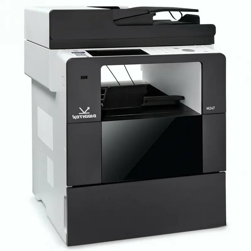   M247e (2GB) 4+  , 1200 dpi.   4-3  60 . CPU 1 , 2  RAM, Ethernet, USB, USB-host, Wi-Fi. PS3, PCL, PDF, GDI. DF 50 . 6   + .  3 000 ., 