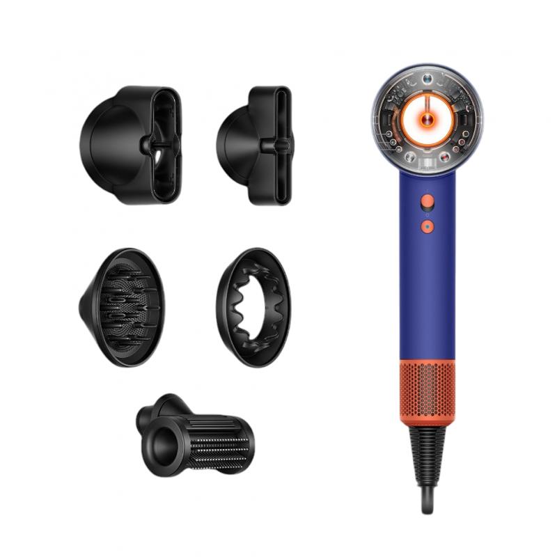  Dyson HD16 Supersonic Neural Red Vinca Blue/Topaz Orange ()
