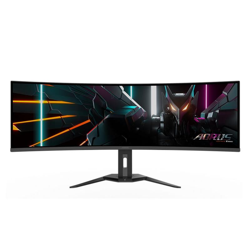 ������� 49'' Gigabyte AORUS CO49DQ-EK (OLED, 144Hz, Curved 5120x1440) Black  [AORUS CO49DQ-EK]