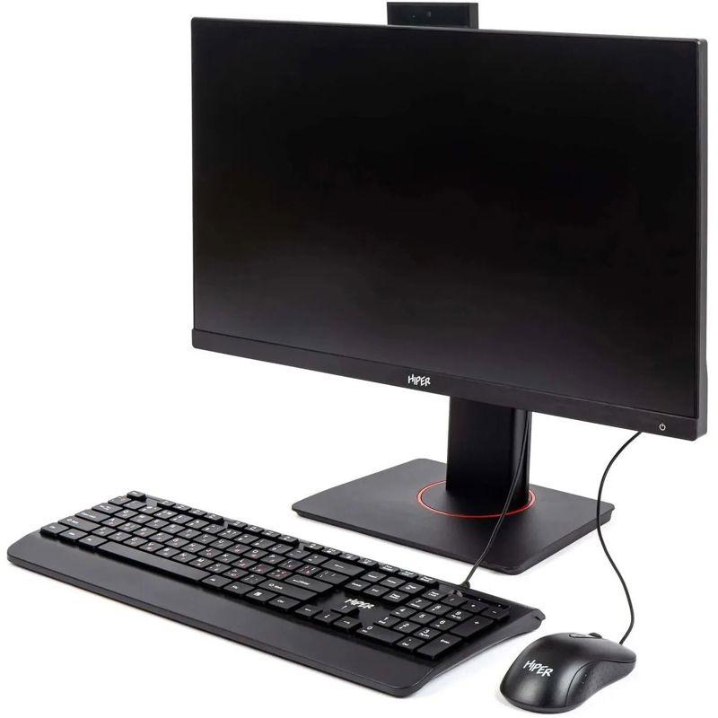  HIPER V6, 23.8'' Intel Core i3 14100 (3.5Ghz)/16Gb/512Gb PCI SSD/(1920x1080 () IPS)//Win11Pro + Cam 5.0 SD/ /WiFi6 [V6-i3141R16N5H6FBI6EPBMKWP]