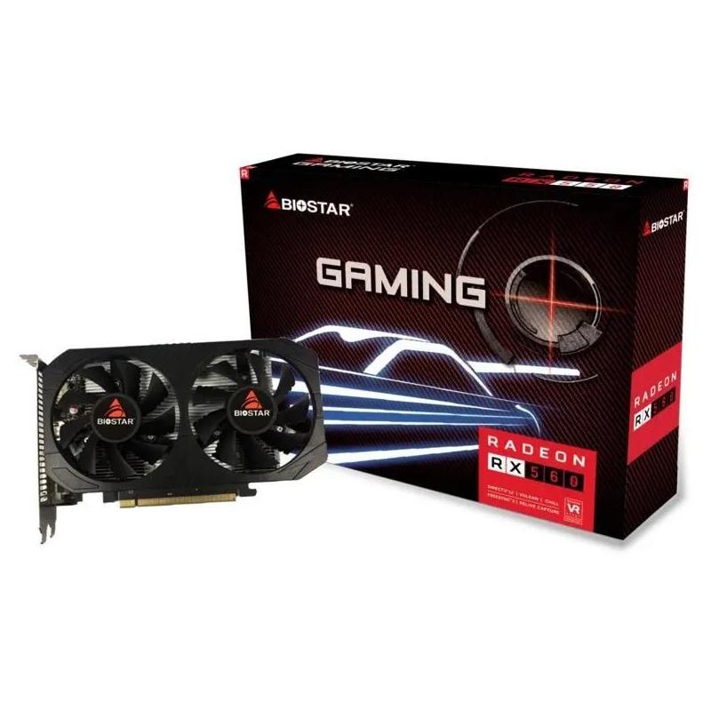 ���������� Biostar AMD  Radeon RX 560 VA5615RF41 4�� GDDR5, Ret [VA5615RF41]