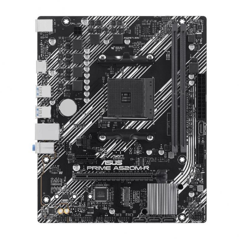 ����������� ����� ASUS PRIME A520M-R, SocketAM4, AMD A520, mATX, Ret [PRIME A520M-R]
