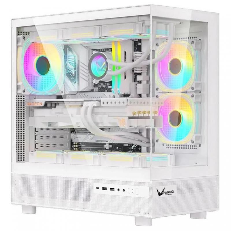 ������ ATX Formula Crystal Z8 Floe, Midi-Tower, ��� ��,  ����� [crystal z8 floe w]