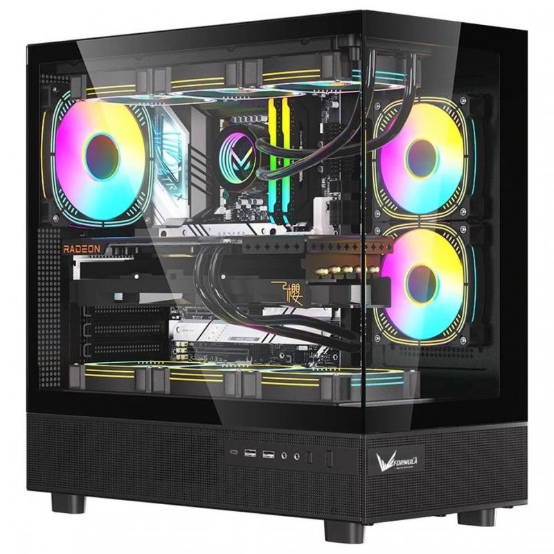 ������ ATX Formula Crystal Z8 Floe, Midi-Tower, ��� ��,  ������ [crystal z8 b floe]