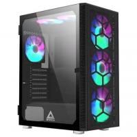 ������ ATX MONTECH X3 Glass, Midi-Tower, ��� ��,  ������ [x3 glass bl]