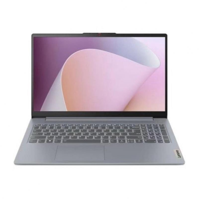 ������� Lenovo IdeaPad Slim 3 15AMN8 15.6'', 2024, IPS, AMD Ryzen 5 7520U 2.8���, 4-�������, 16�� LPDDR5, 512�� SSD,  AMD Radeon  610M, noOs, �����  [82XQ00N7PS]