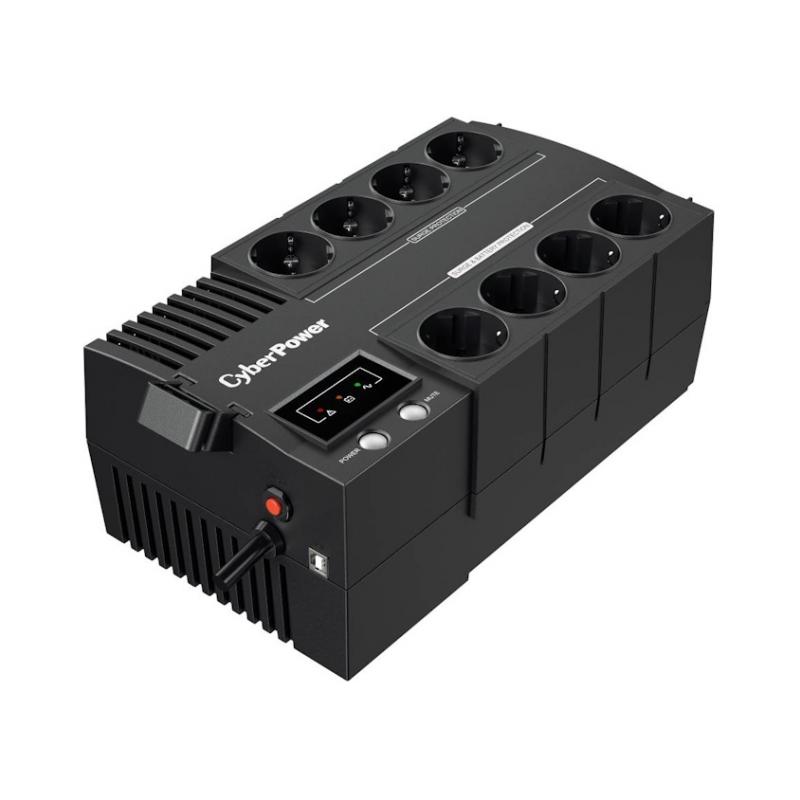 ��� CyberPower BS650E NEW �������-������������� 650��/390��, 4+4 �����������, USB/ UPS Line-Interactive CyberPower BS650E NEW 650VA/390W USB (4+4 EURO) [BS650E.]