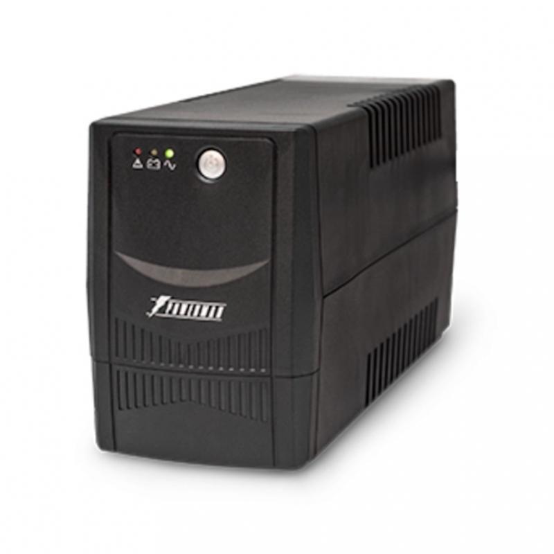 ��� POWERMAN Back Pro 850, �������-�������������, 850��, 480��, 2 ����������� � ��������� ��������, ������� 12� 9�� 1 ��., 298�� � 101�� � 142��, 4.9 ��./ UPS POWERMAN Back Pro 850, line-interactive, 850VA, 480W, 2 euro sockets with backup power, battery