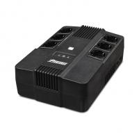 ��� POWERMAN Brick 800, �������-�������������, 800��, 480��,   3 ����������� � ��������� ��������, 3 ����������� � �����������, ������ RJ45/RJ11, ������� 12� 9�� 1 ��.,  293�� � 202�� � 93��, 5.2 ��./ UPS POWERMAN Brick 800, line-interactive, 800VA, 480W,