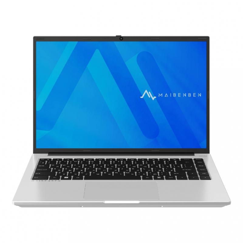 ������� Maibenben S14B-R560UM AMD Ryzen 5 6600H 3300MHz/14.5/3072x1920/16GB/512GB SSD/AMD Radeon 660M/Wi-Fi/Bluetooth/Linux (S14B-R560UMFQSLSRE0) Silver
