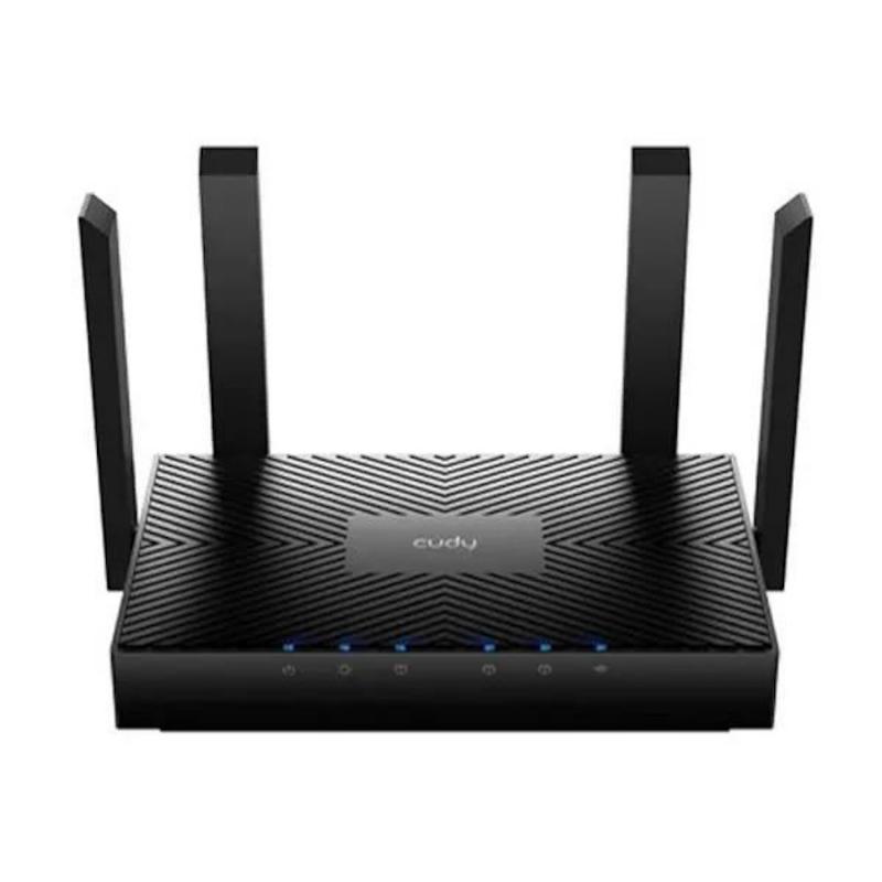 Wi-Fi ������ CUDY WR3000,  Wi-Fi 6,  AX3000,  2.4/5���, 4 LAN,  ������