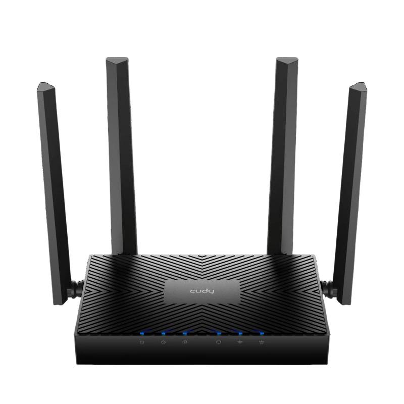 Wi-Fi ������ CUDY WR3000E,  Wi-Fi 6,  AX3000,  2.4/5���, 4 LAN, ������