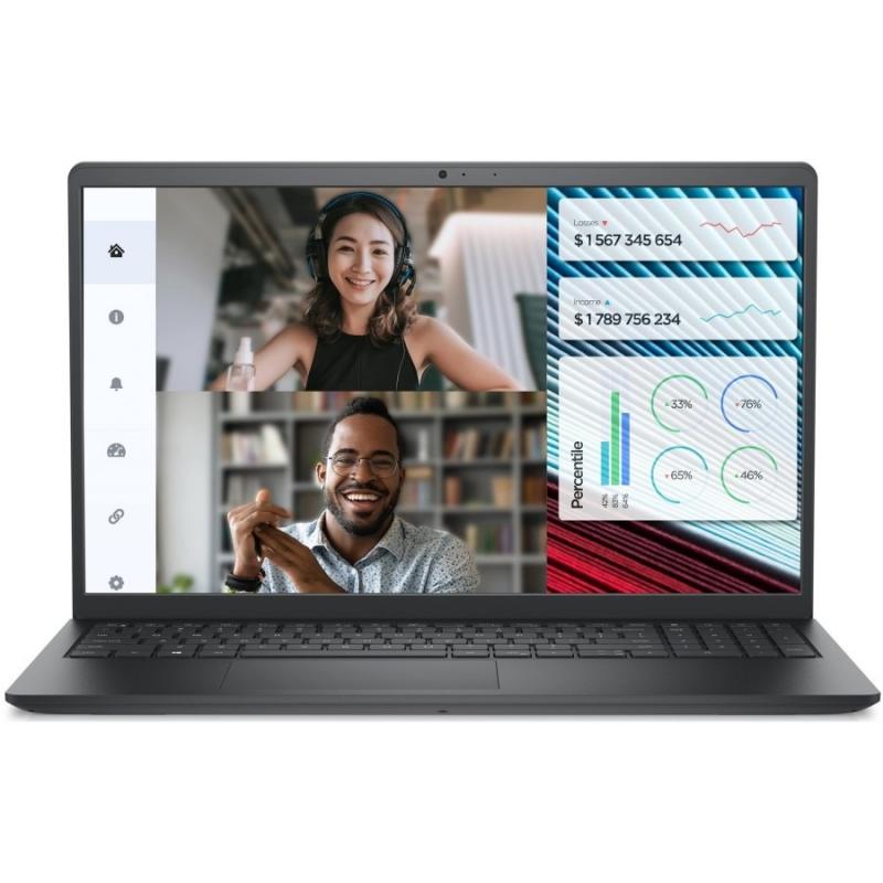  DELL Vostro 3520 Intel Core i5 1235U 1300MHz/15.6''/1920x1080/8GB/512GB SSD/Intel Iris Xe Graphics/Wi-Fi/Bluetooth/Windows 11 Pro (3520-7850_Win11P) Black