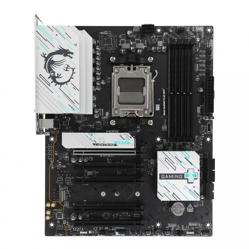 ����������� ����� MSI B840 GAMING PLUS WIFI , SocketAM5, AMD B840, ATX, Ret [B840 GAMING PLUS WIFI]