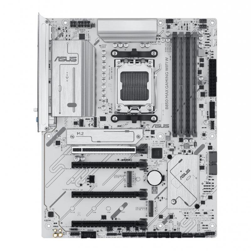 ����������� ����� ASUS B850 MAX GAMING WIFI W, SocketAM5, AMD B850, ATX, Ret [B850 MAX GAMING WIFI W]