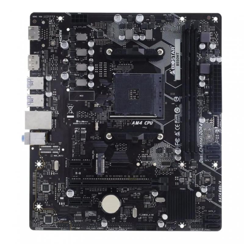 ����������� ����� Biostar B550MT, SocketAM4, AMD B550, mATX, Ret [B550MT]