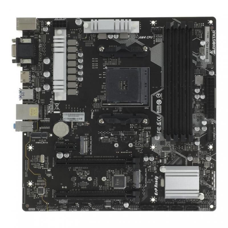 ����������� ����� Biostar B550MX/E PRO, SocketAM4, AMD B550, mATX, Ret [B550MX/E PRO]