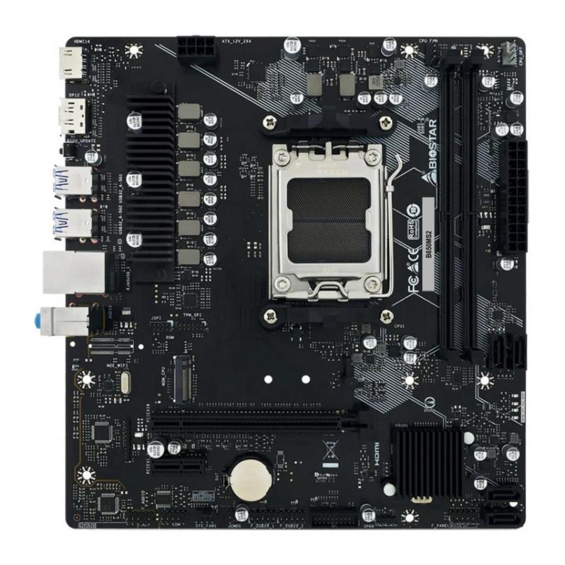 ����������� ����� Biostar B650MS2-E, SocketAM5, AMD B650, mATX, Ret [B650MS2-E]