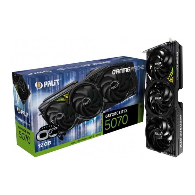 ���������� Palit NVIDIA  GeForce RTX 5070 PA-RTX5070 GAMINGPRO-S OC 12�� GamingPro, GDDR7, OC,  Ret [ne75070t19k9-gb2050u] [NE75070T19K9-GB2050U]