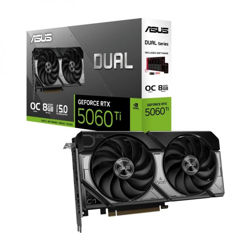 ���������� ASUS DUAL-RTX5060TI-O8G [90YV0MP2-M0NA00]