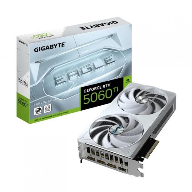 ���������� Gigabyte GeForce RTX 5060 Ti EAGLE OC ICE 8G [GV-N506TEAGLEOC ICE-8GD]