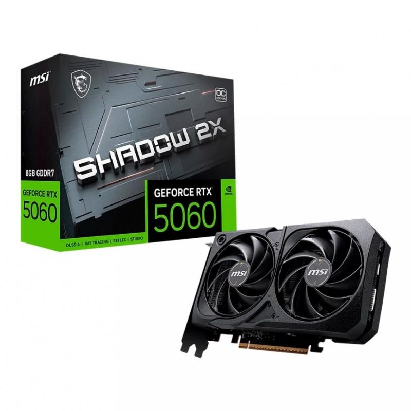���������� MSI GeForce RTX 5060 8G SHADOW 2X OC [RTX 5060 8G SHADOW 2X OC]