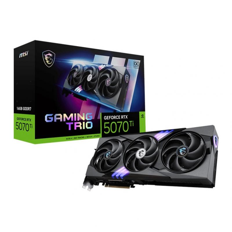 ���������� MSI GeForce RTX 5070 Ti 16G GAMING TRIO OC [RTX 5070 Ti 16G GAMING TRIO OC]