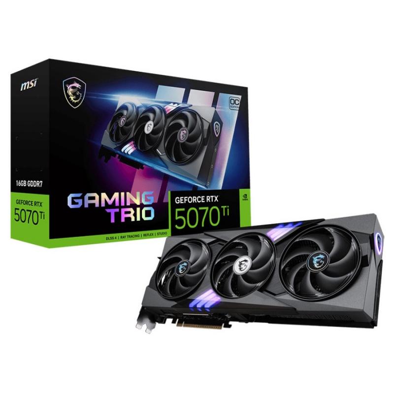 ���������� MSI GeForce RTX 5070 Ti 16G GAMING TRIO [RTX 5070 Ti 16G GAMING TRIO]