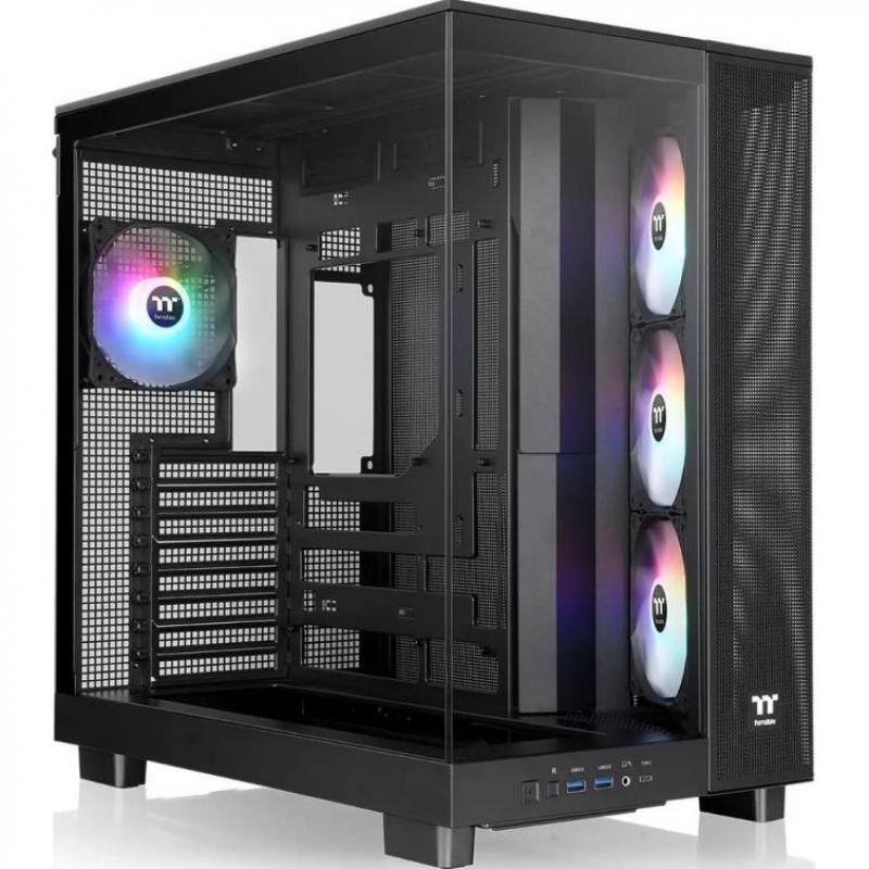������ ATX Thermaltake View 380 XL TG ARGB, Midi-Tower, ��� ��,  ������ [ca-11e-00m1wn-00]